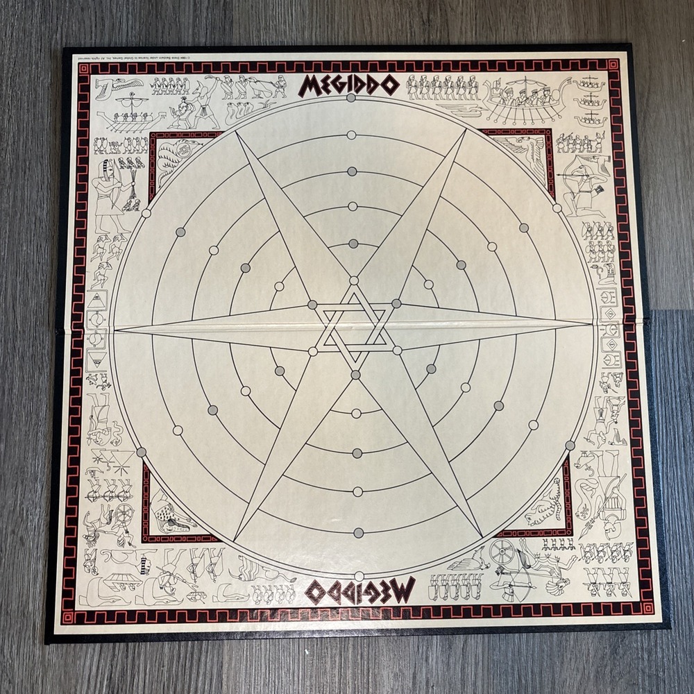 Megiddo Board Game By Global Games *COMPLETE* Vintage 1985 EUC - Picture 7 of 7